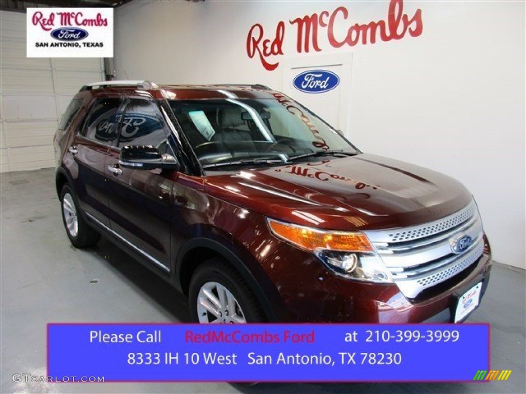 2015 Explorer XLT - Bronze Fire / Medium Light Stone photo #1