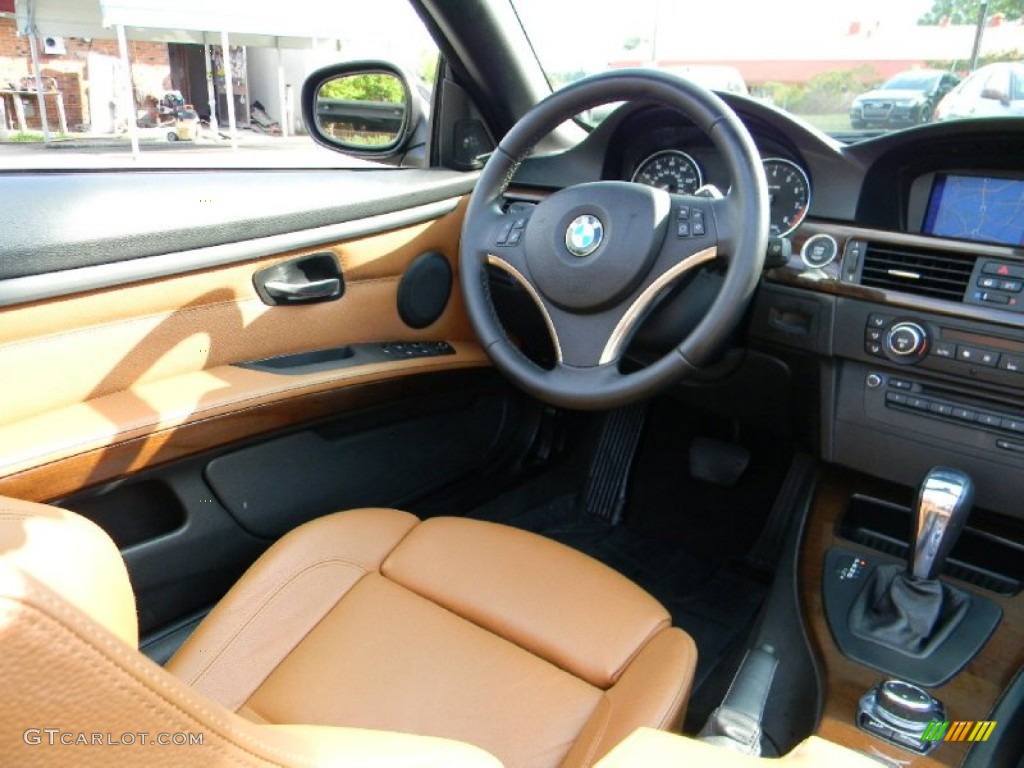 2011 3 Series 335i Convertible - Black Sapphire Metallic / Saddle Brown Dakota Leather photo #14