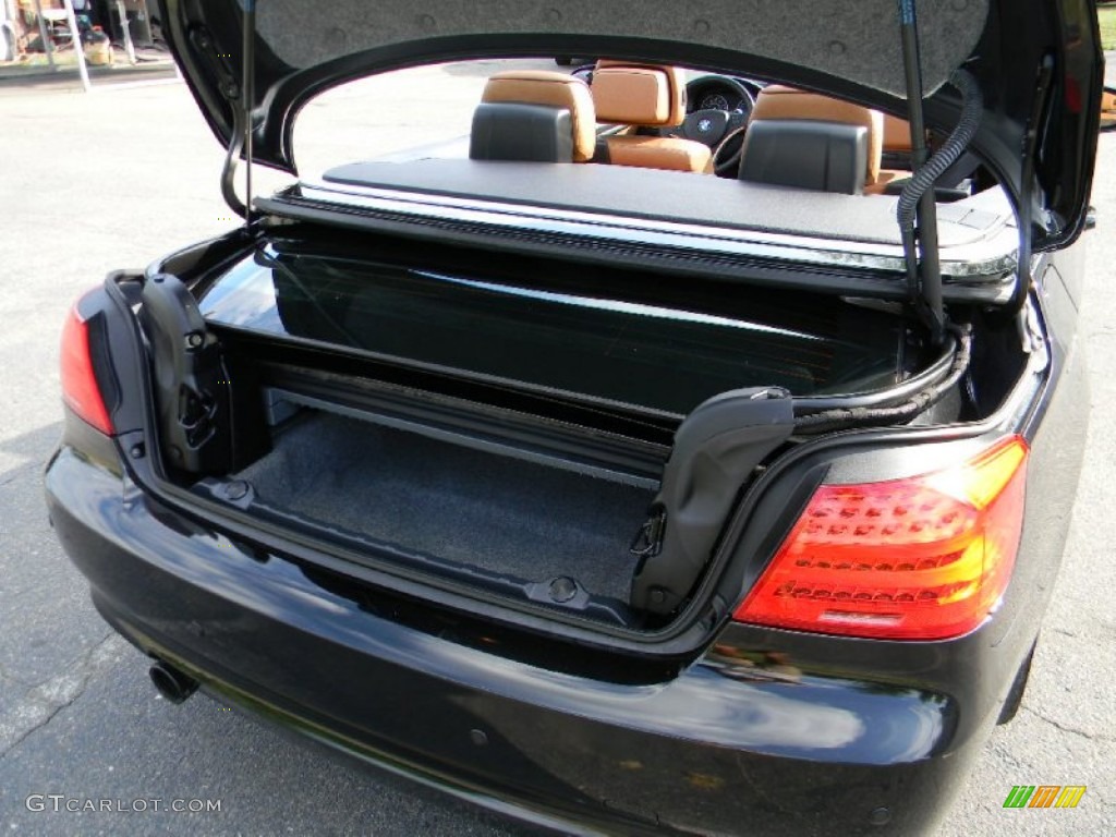 2011 3 Series 335i Convertible - Black Sapphire Metallic / Saddle Brown Dakota Leather photo #22