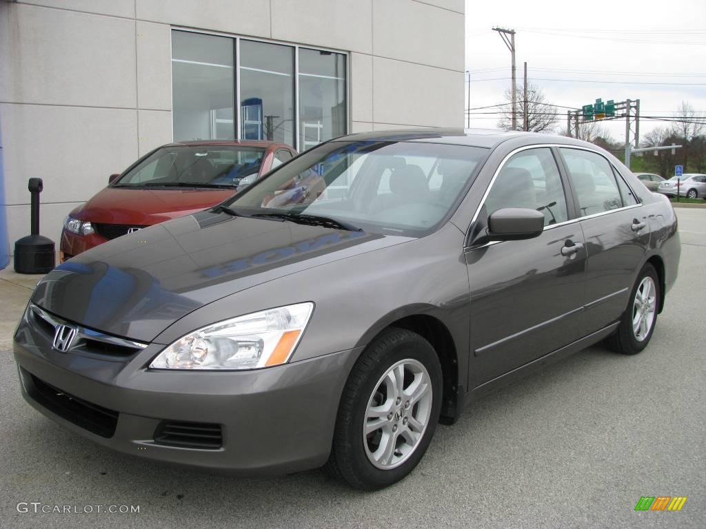 2006 Accord EX Sedan - Carbon Bronze Pearl / Ivory photo #2