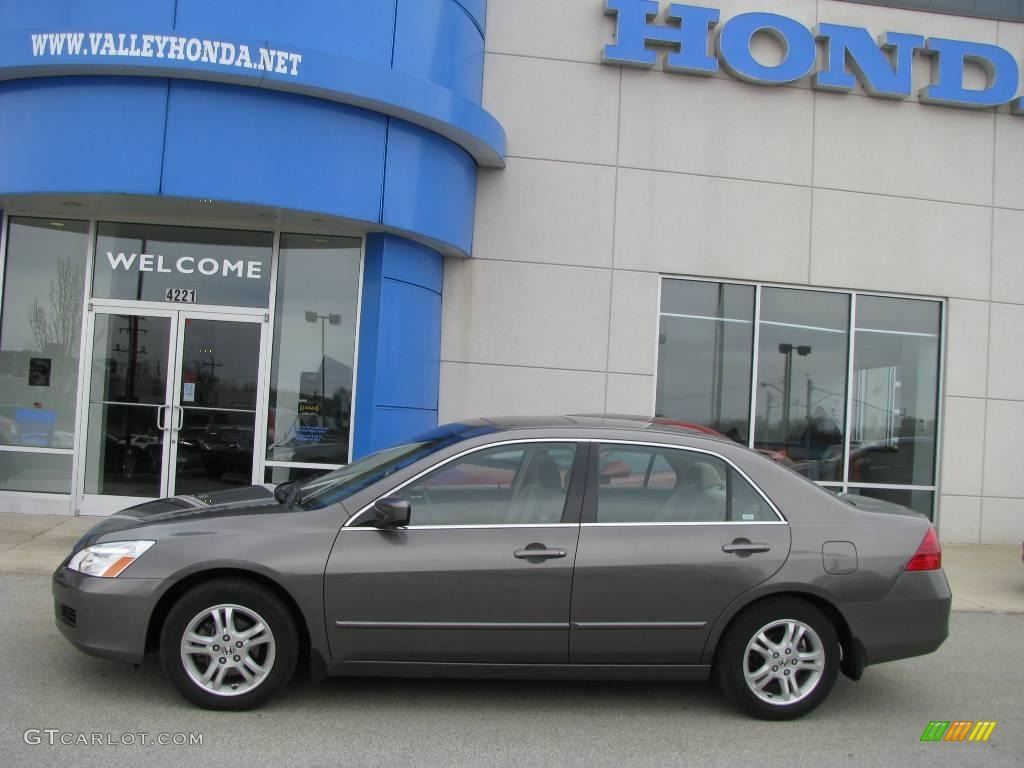 2006 Accord EX Sedan - Carbon Bronze Pearl / Ivory photo #3