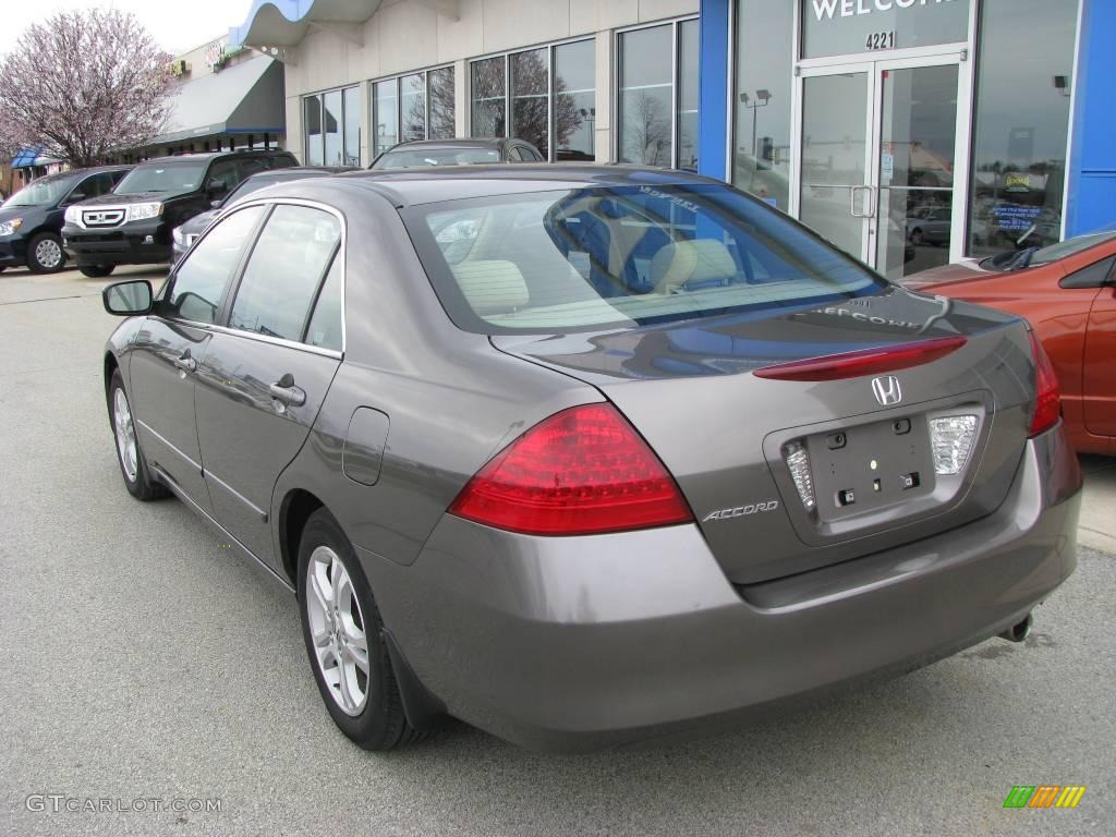 2006 Accord EX Sedan - Carbon Bronze Pearl / Ivory photo #4