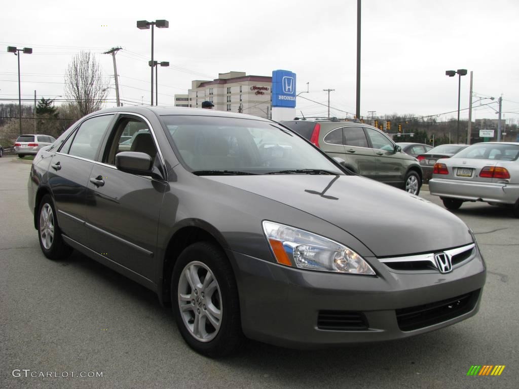 2006 Accord EX Sedan - Carbon Bronze Pearl / Ivory photo #8