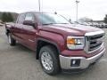 2015 Sonoma Red Metallic GMC Sierra 1500 SLE Double Cab 4x4  photo #9