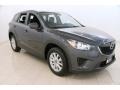 2014 Meteor Gray Mica Mazda CX-5 Sport AWD  photo #1