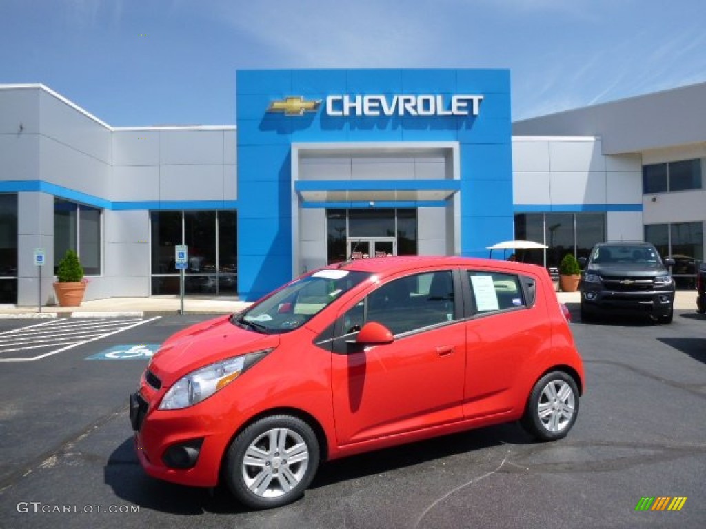 2013 Spark LT - Salsa (Red) / Dark Pewter/Silver photo #1