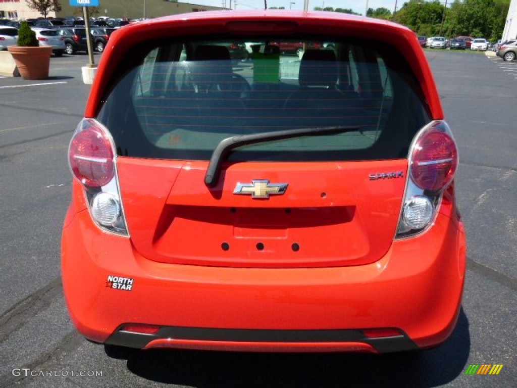 2013 Spark LT - Salsa (Red) / Dark Pewter/Silver photo #4
