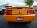 2008 Grabber Orange Ford Mustang V6 Deluxe Coupe  photo #4