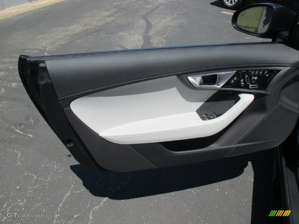 2016 Jaguar F-TYPE S AWD Convertible Ivory Door Panel Photo #105618862