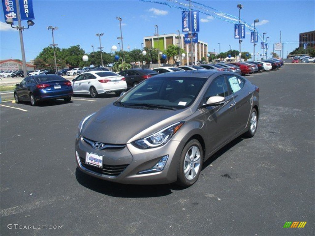 2016 Elantra Value Edition - Desert Bronze / Beige photo #4