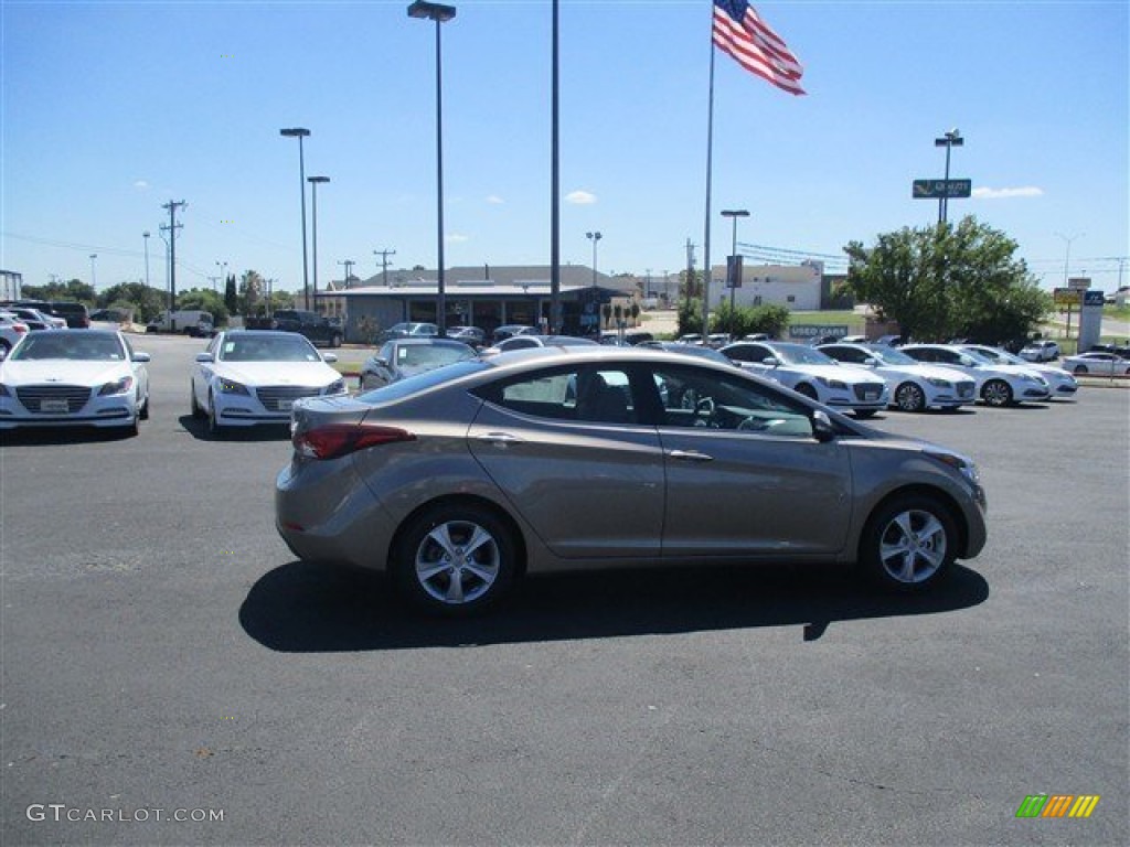 2016 Elantra Value Edition - Desert Bronze / Beige photo #10