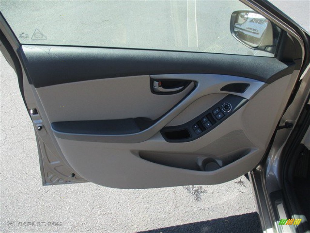2016 Elantra Value Edition - Desert Bronze / Beige photo #16