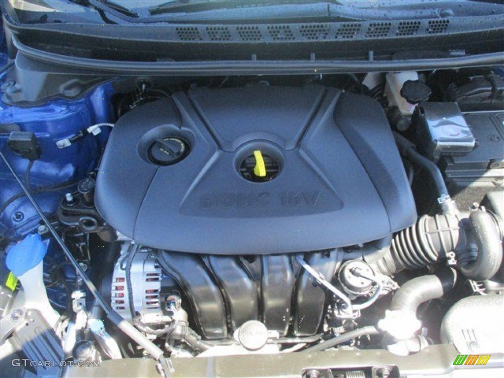 2016 Elantra SE - Blue / Gray photo #5