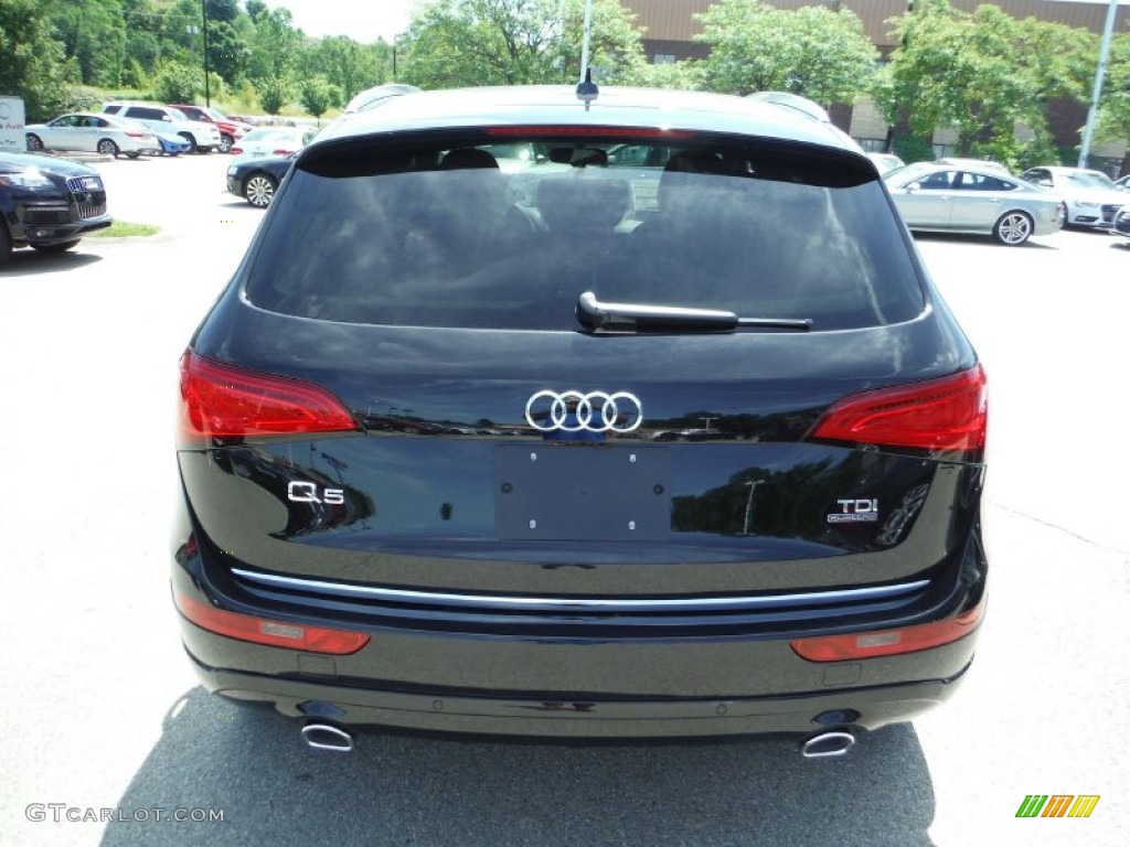 2016 Q5 3.0 TDI Premium Plus quattro - Mythos Black Metallic / Chestnut Brown photo #13