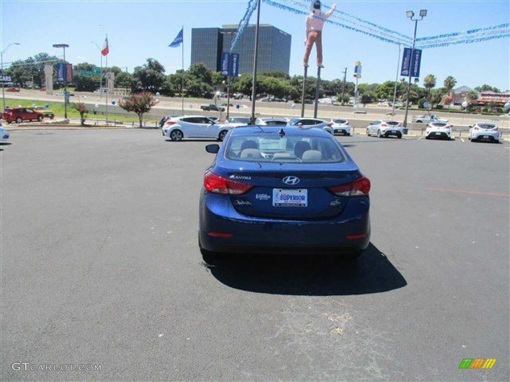 2016 Elantra SE - Blue / Gray photo #8