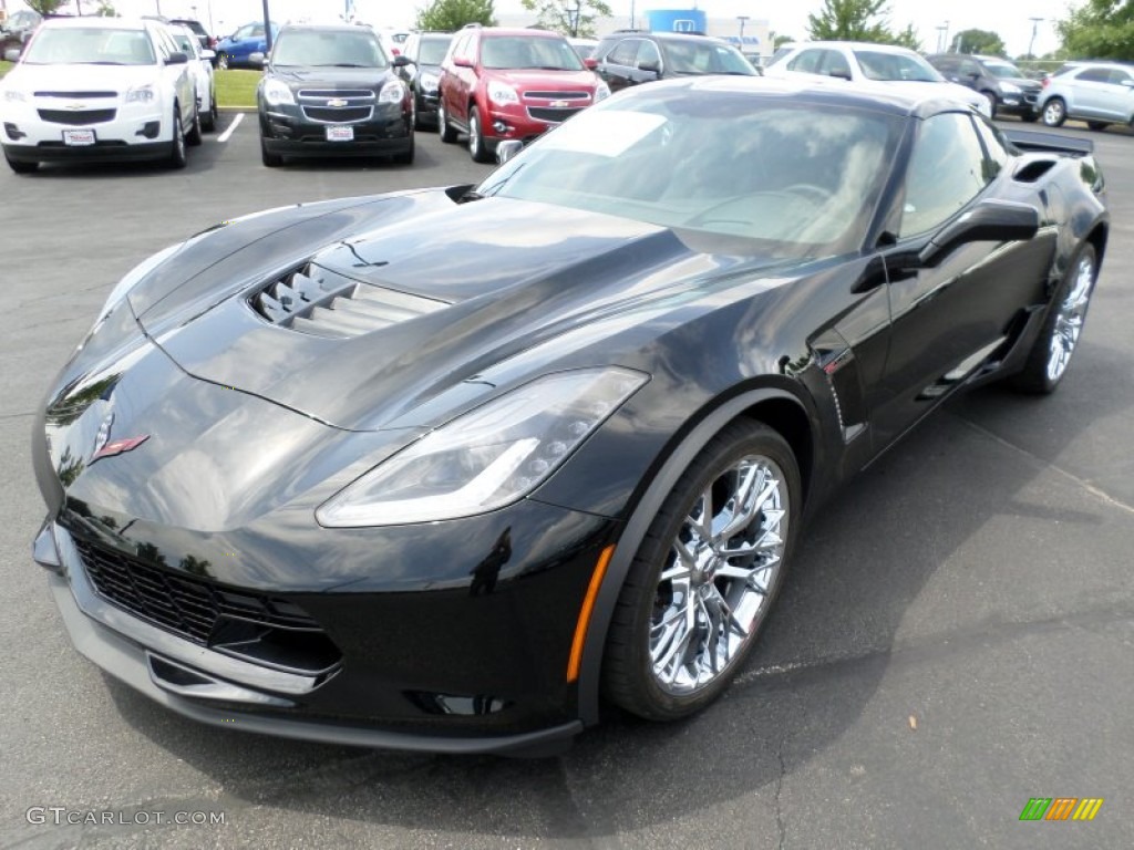 Black 2016 Chevrolet Corvette Z06 Coupe Exterior Photo #105621541