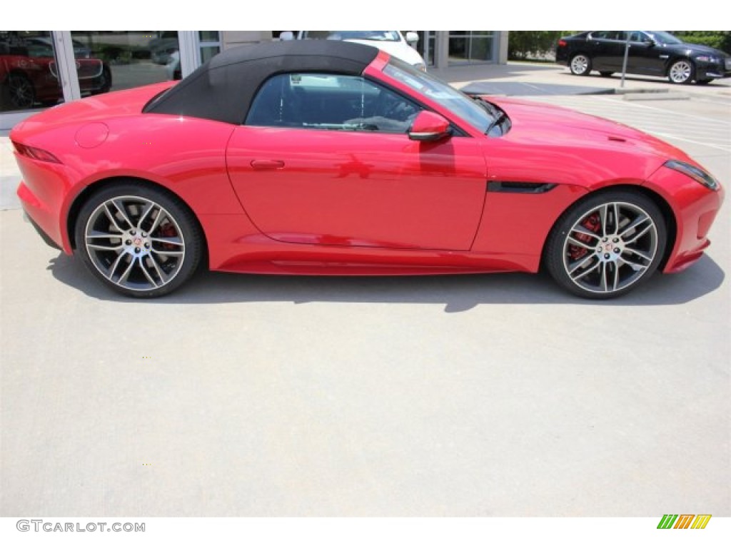 2016 F-TYPE R Convertible - Salsa Red / Jet photo #17
