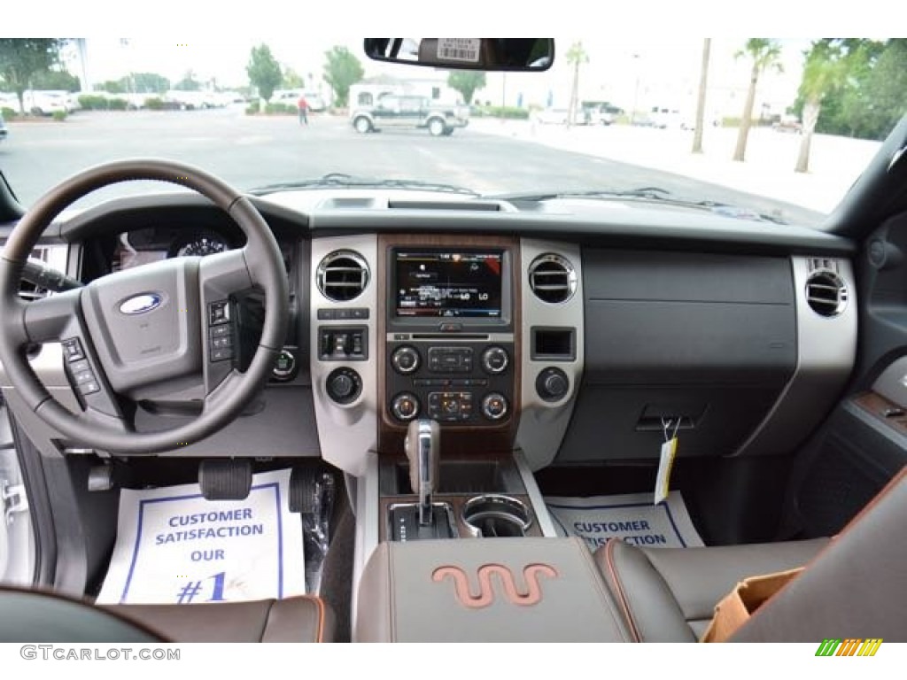 2015 Expedition EL King Ranch 4x4 - White Platinum Metallic Tri-Coat / King Ranch Mesa Brown photo #17