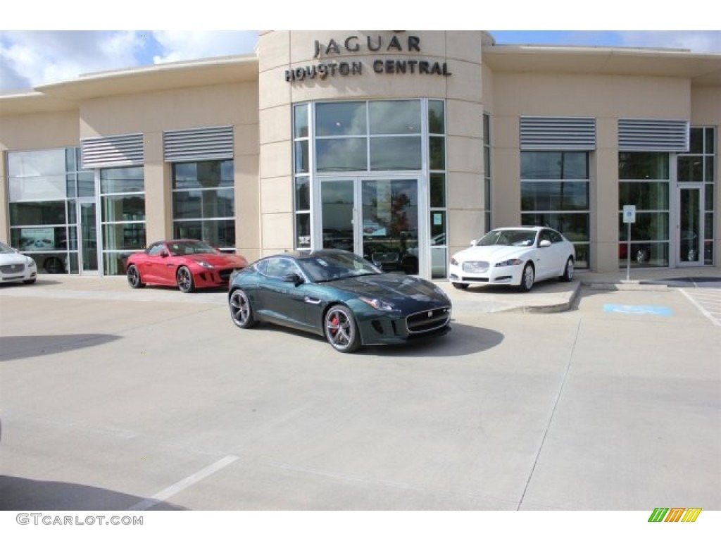 2016 F-TYPE S Coupe - British Racing Green Metallic / Jet photo #1