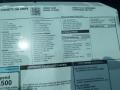 2016 Chevrolet Corvette Z06 Coupe Window Sticker