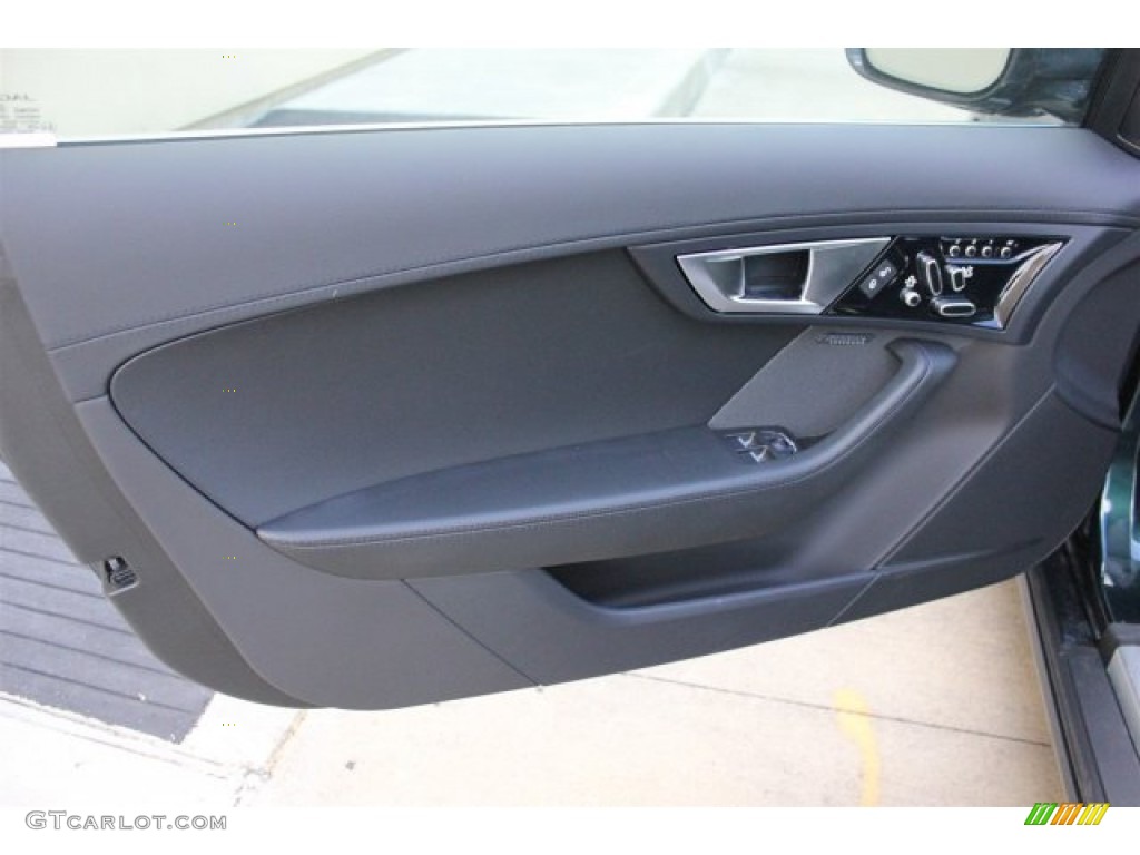 2016 Jaguar F-TYPE S Coupe Jet Door Panel Photo #105623416