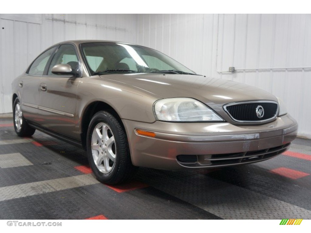 2002 Sable GS Sedan - Arizona Beige Metallic / Medium Parchment photo #5