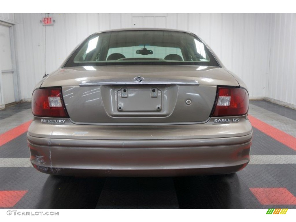 2002 Sable GS Sedan - Arizona Beige Metallic / Medium Parchment photo #9