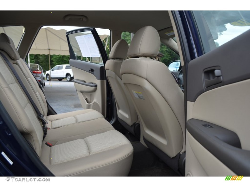 2011 Elantra Touring GLS - Vivid Blue / Beige photo #15