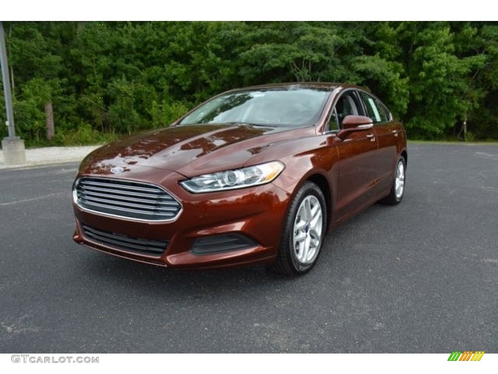 2016 Fusion SE - Bronze Fire Metallic / Charcoal Black photo #1