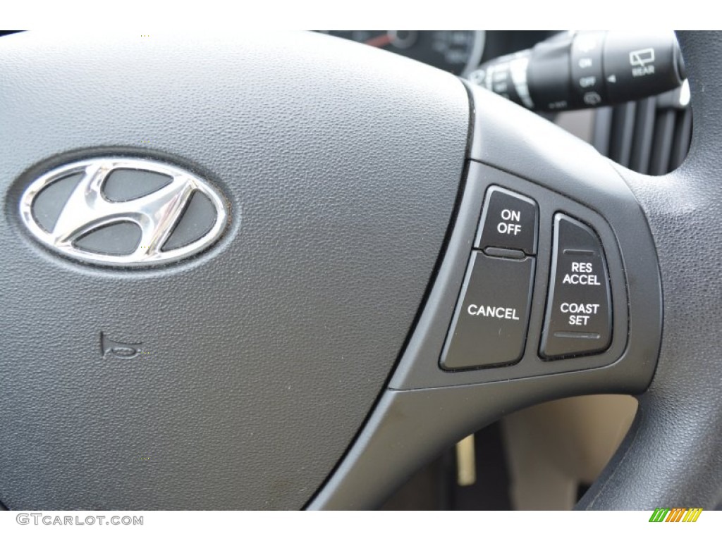 2011 Elantra Touring GLS - Vivid Blue / Beige photo #20
