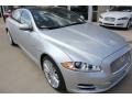 2015 Rhodium Silver Metallic Jaguar XJ XJL Portfolio  photo #2