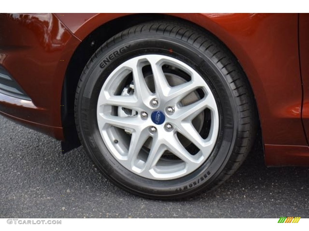 2016 Fusion SE - Bronze Fire Metallic / Charcoal Black photo #9