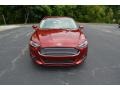 2016 Ruby Red Metallic Ford Fusion SE  photo #2