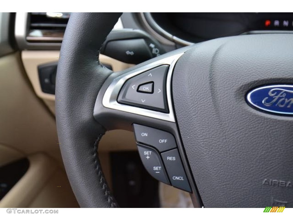 2016 Fusion SE - Ruby Red Metallic / Dune photo #21