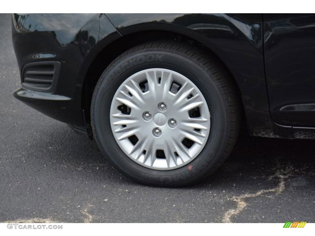 2015 Fiesta S Sedan - Tuxedo Black Metallic / Charcoal Black photo #9