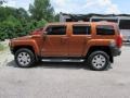 Desert Orange Metallic 2007 Hummer H3 