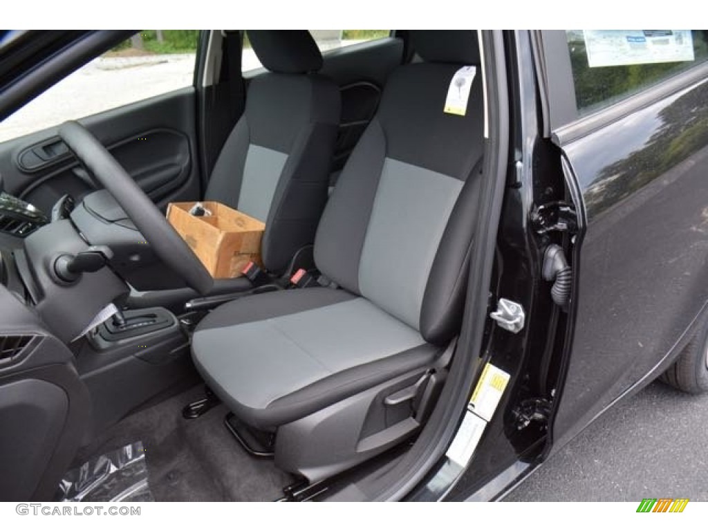 2015 Fiesta S Sedan - Tuxedo Black Metallic / Charcoal Black photo #16