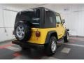 2000 Solar Yellow Jeep Wrangler Sport 4x4  photo #8