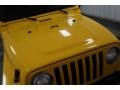2000 Solar Yellow Jeep Wrangler Sport 4x4  photo #33