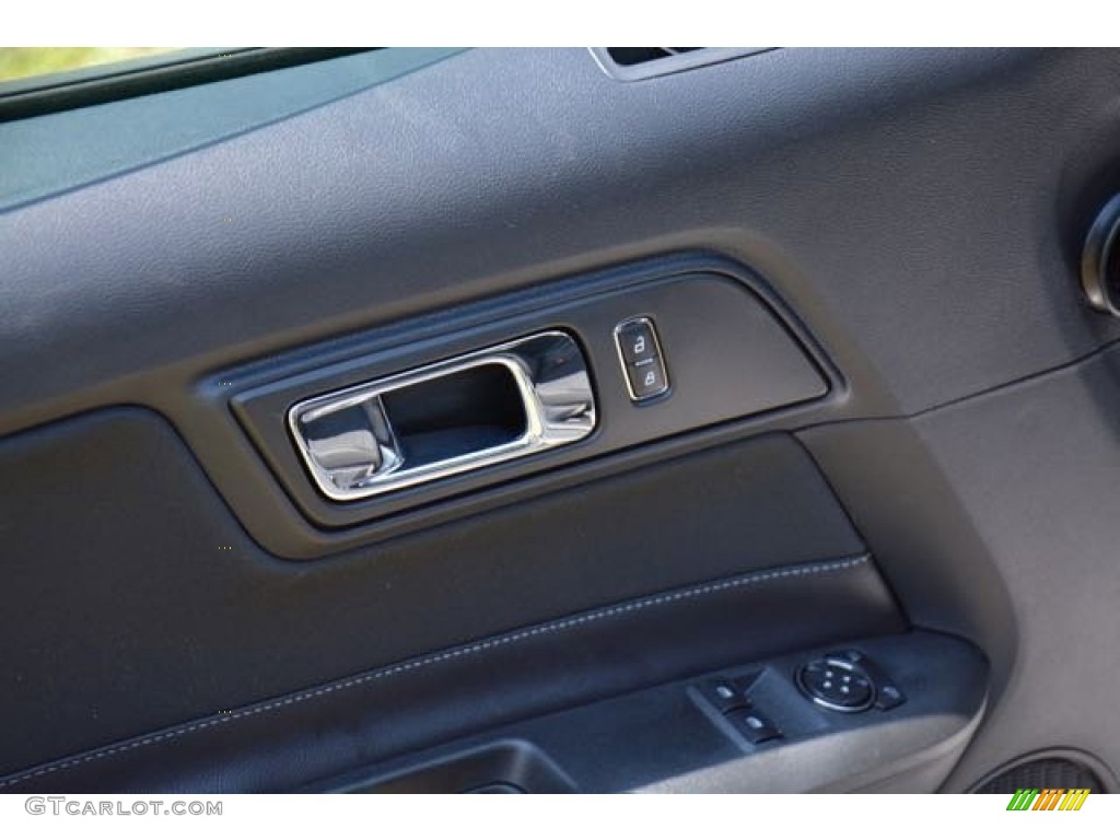 2015 Mustang V6 Coupe - Magnetic Metallic / Ebony photo #11