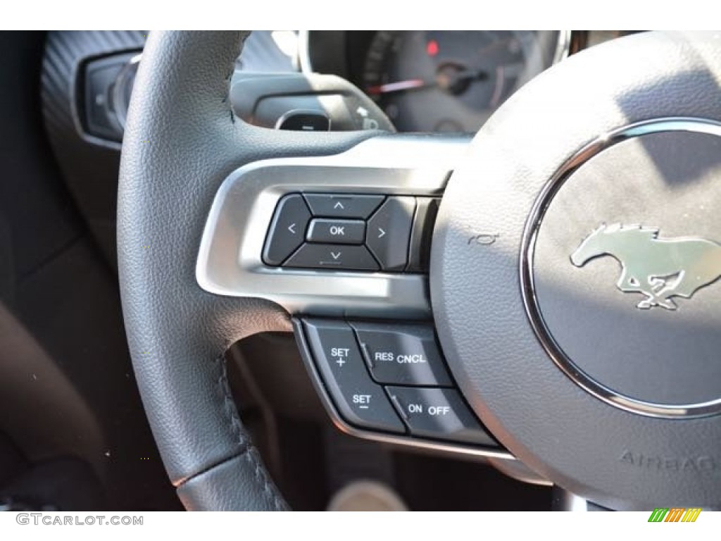 2015 Mustang V6 Coupe - Magnetic Metallic / Ebony photo #17