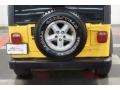 2000 Solar Yellow Jeep Wrangler Sport 4x4  photo #46