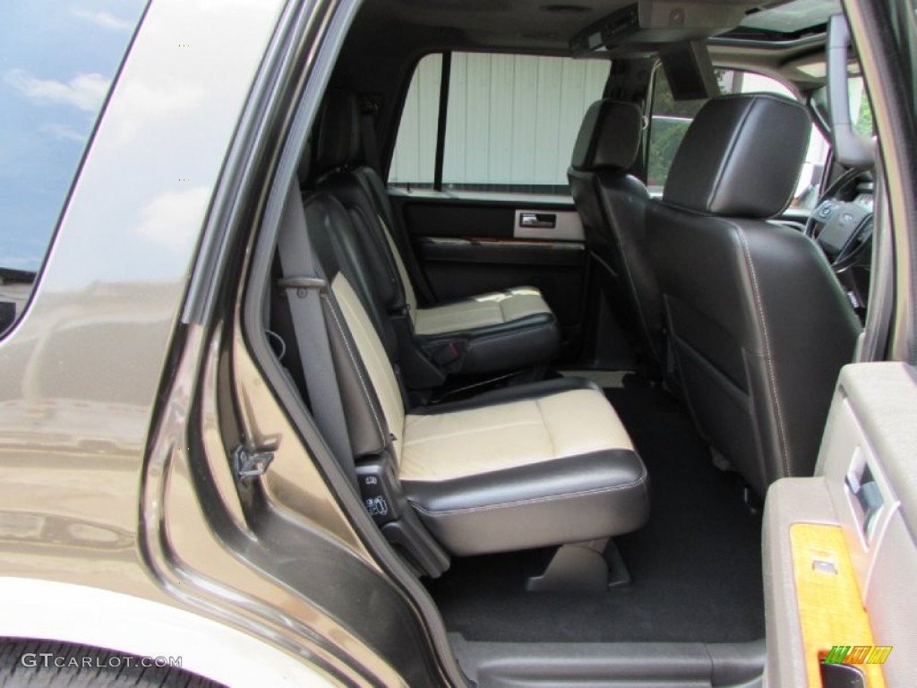2008 Expedition Eddie Bauer 4x4 - Stone Green Metallic / Charcoal Black/Camel photo #20