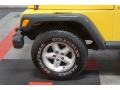2000 Solar Yellow Jeep Wrangler Sport 4x4  photo #52