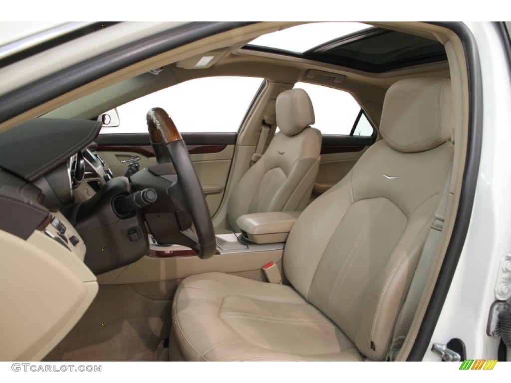 Cashmere/Cocoa Interior 2012 Cadillac CTS 4 3.6 AWD Sedan Photo #105627382