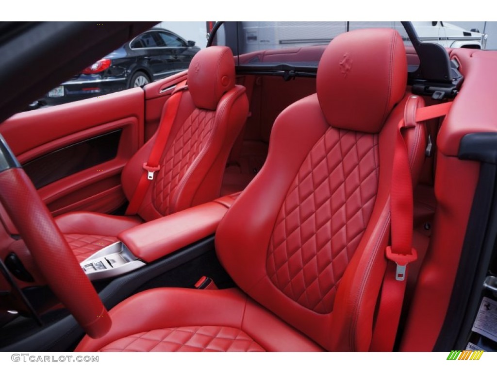 2010 Ferrari California Standard California Model Front Seat Photo #105627586
