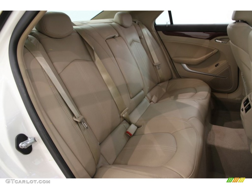 2012 Cadillac CTS 4 3.6 AWD Sedan Rear Seat Photo #105627589