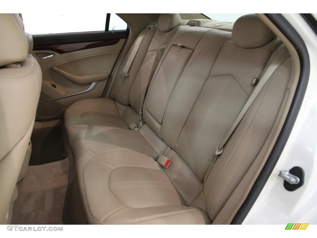 2012 Cadillac CTS 4 3.6 AWD Sedan Rear Seat Photo #105627601