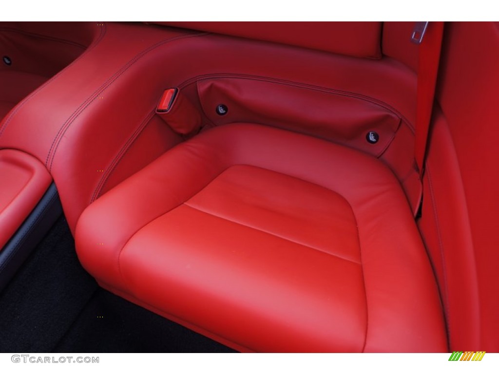 2010 Ferrari California Standard California Model Rear Seat Photo #105628124