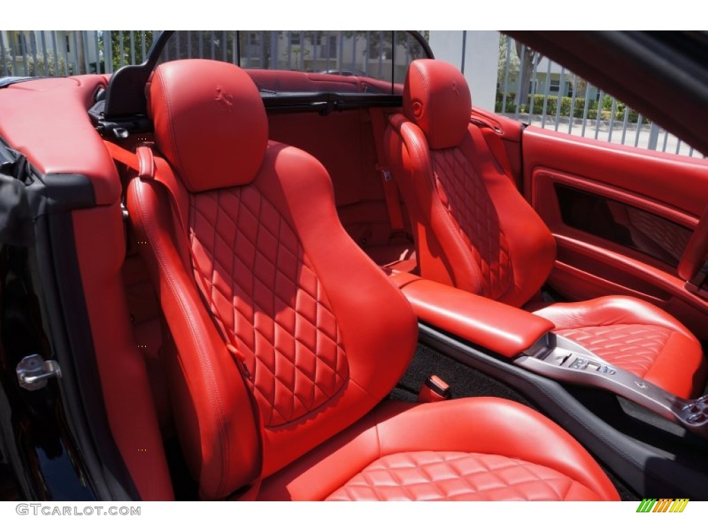 Rosso Interior 2010 Ferrari California Standard California Model Photo #105628318